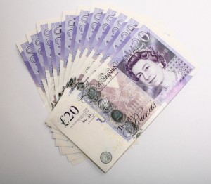 New Bank of England 20 Pound Note 2007