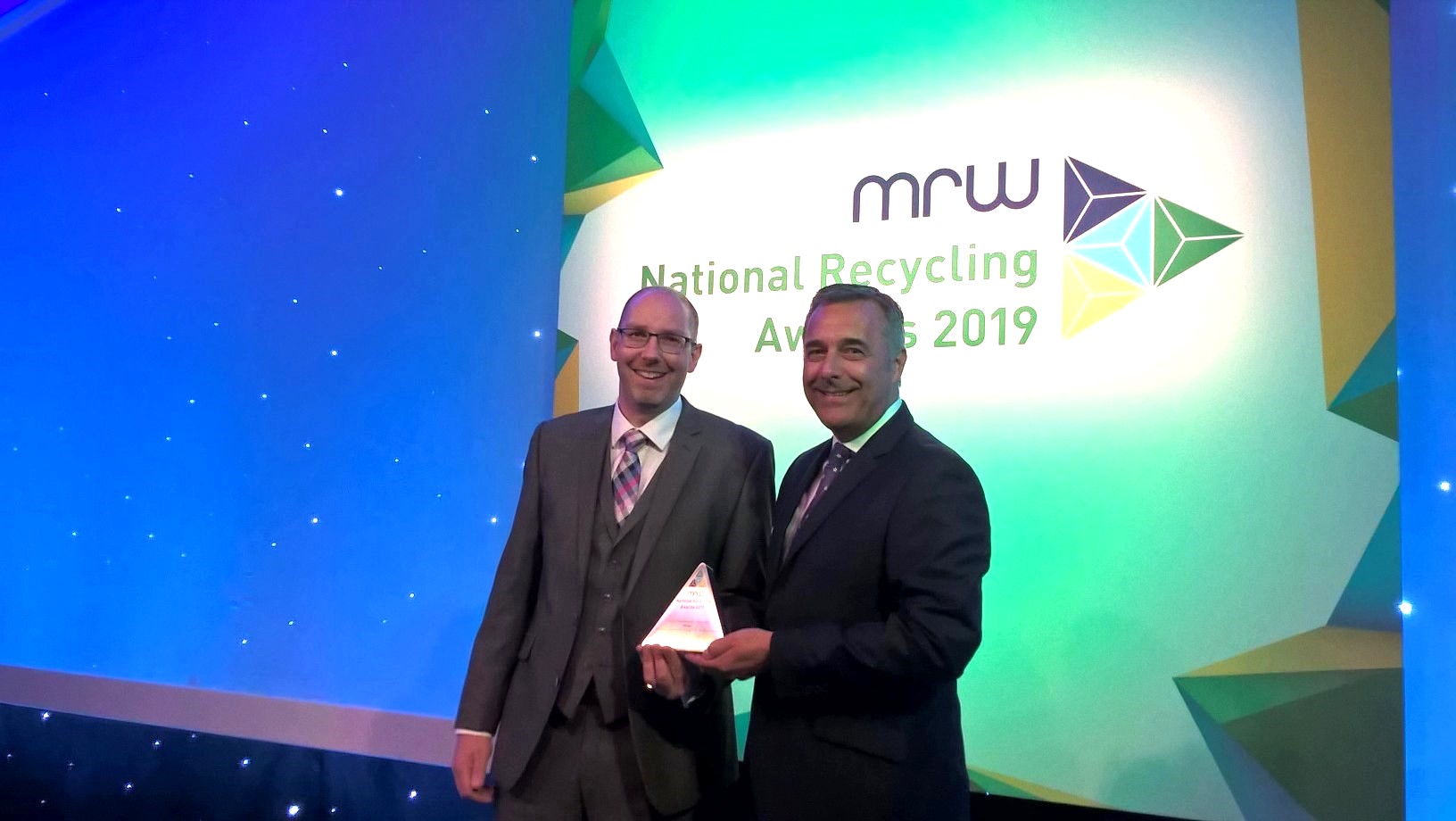 Viridor award presentation 2019 - lighter